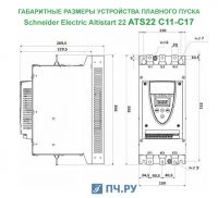 Габариты ATS22 C11 - C17