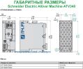 Габаритные размеры Schneider Electric Altivar Machine ATV340