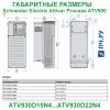 Габаритные размеры Schneider Electric Altivar Process ATV 900