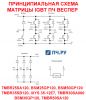 Схема матрицы IGBT преобразователя частоты