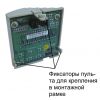 крепление пульта управления в монтажной рамке преобразователя частоты Веспер Е3-9100